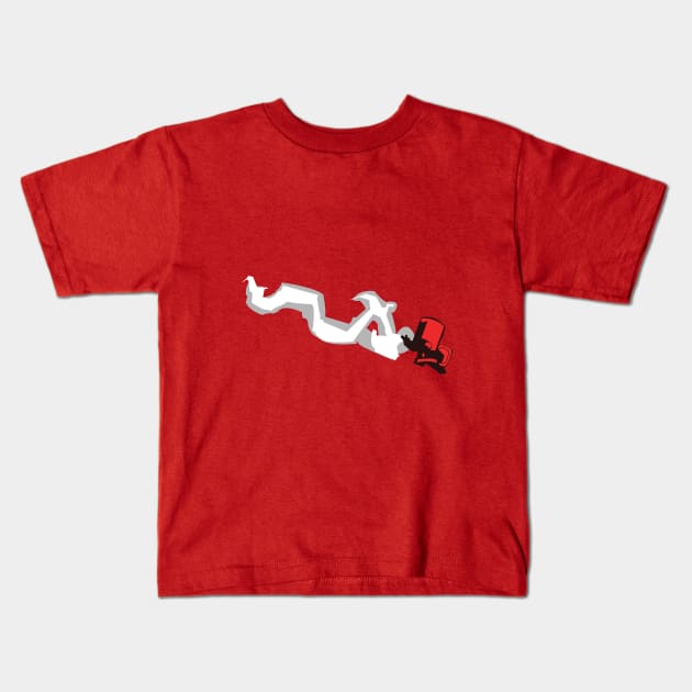 Red Knight - Sunset Shores Kids T-Shirt by Kevandre